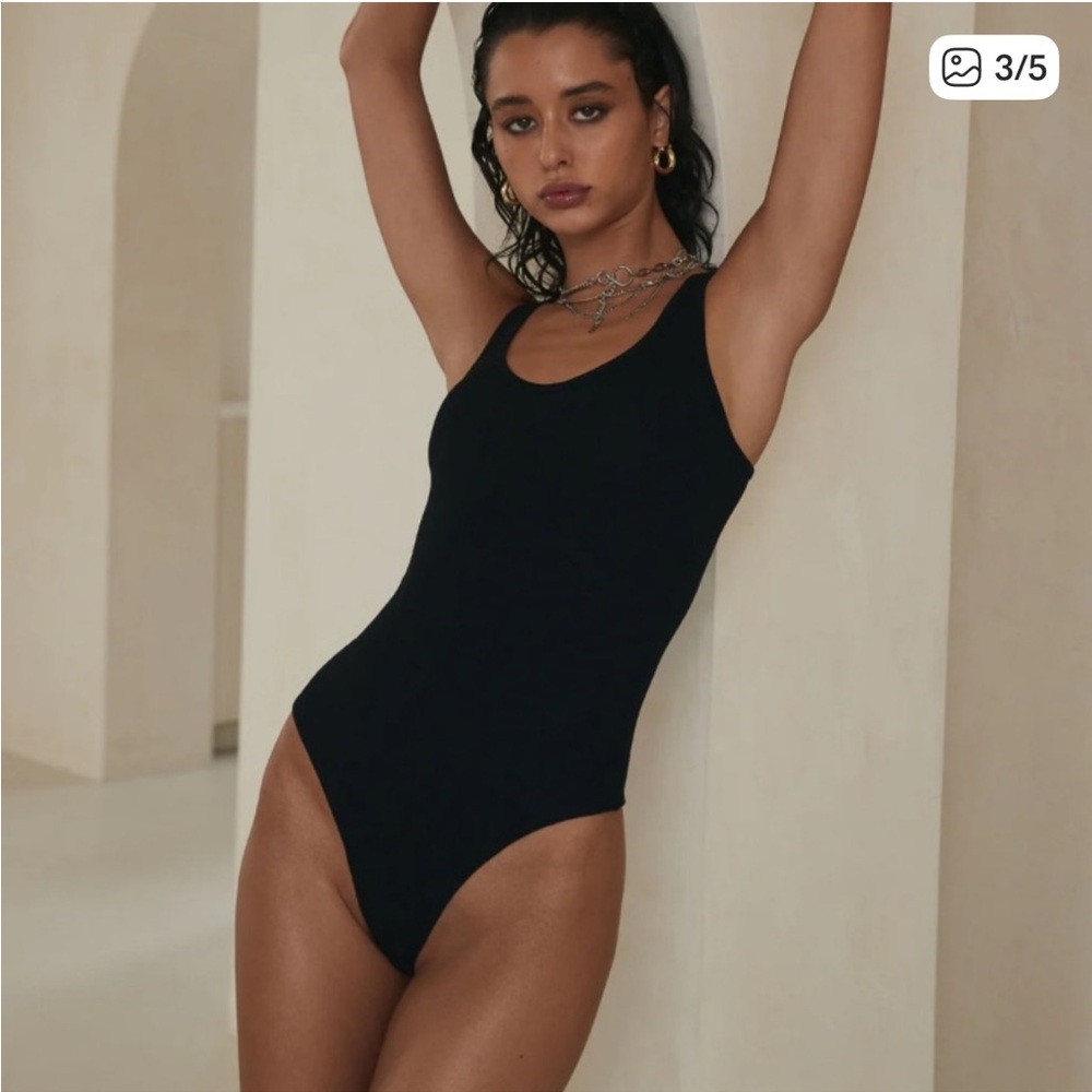 Clyque the Label Paige Ribbed Bodysuit